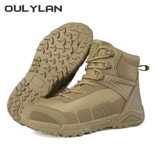 Men's Military Boots Hiking Desert  Special Force Work Boots
