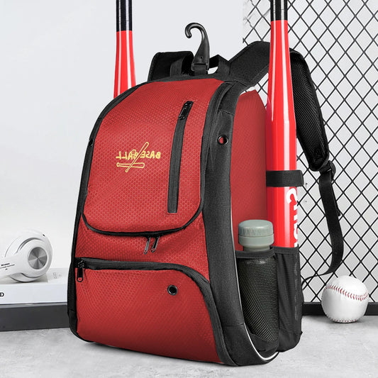 Softball Backpack Bag Large Capacity Sports Equipment